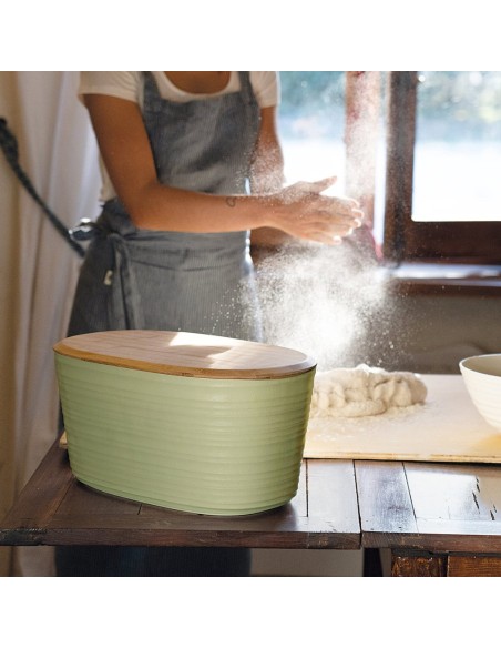 GUZZINI CASSETTA PANE CON TAGLIERE - TIERRA