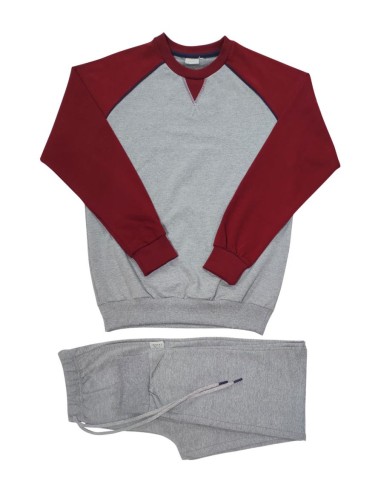 JAMAS PIGIAMA UOMO GIROCOLLO MANICA LUNGA E...