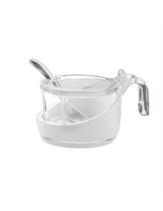 GUZZINI FORMAGGERA BICOLORE CON CUCCHIAINO - VINTAGE