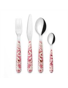 GUZZINI SERVIZIO POSATE 24 PEZZI IN ACCIAO INOX - BLUES