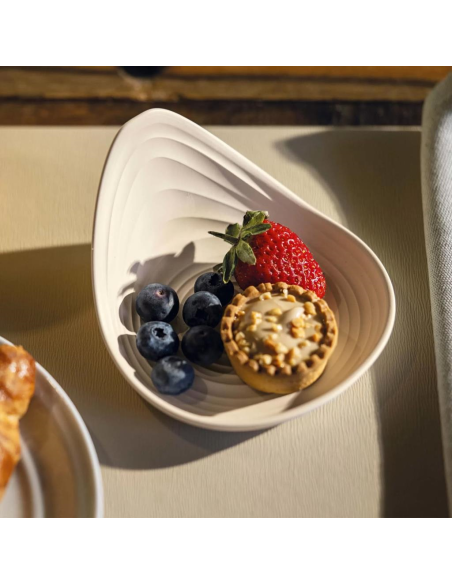 GUZZINI SET 2 PORTA SNACK 12,3 X 12 CM - TIERRA