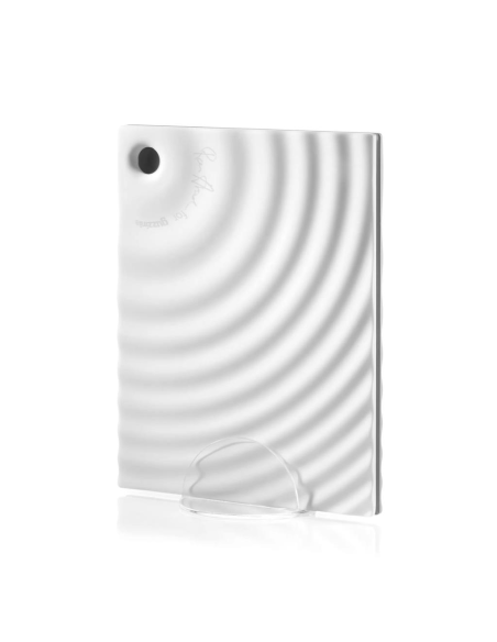 GUZZINI SET 2 TAGLIERI 29 X 23 CM CON BASE - RIPPLES