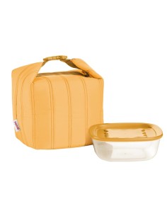 GUZZINI SET BORSA TERMICA PICCOLA 22 X 18 CM CON CONTENITORE 2