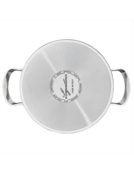 LAGOSTINA PENTOLA 2 MANICI CON COPERCHIO - ICONA GREEN