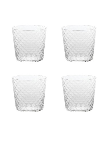 ZAFFERANO SET 4 BICCHIERI WHISKY 43 CL -...