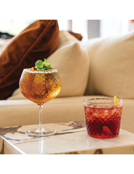 ZAFFERANO SET 4 BICCHIERI WHISKY 43 CL - VENEZIANO MIXOLOGY