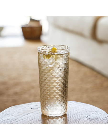 ZAFFERANO SET 4 BICCHIERI BIBITA 41 CL - VENEZIANO MIXOLOGY