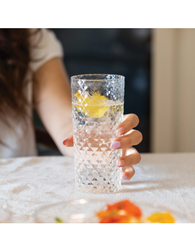 ZAFFERANO SET 4 BICCHIERI BIBITA 41 CL -...