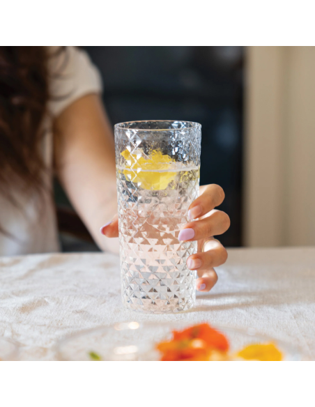 ZAFFERANO SET 4 BICCHIERI BIBITA 41 CL - VENEZIANO MIXOLOGY