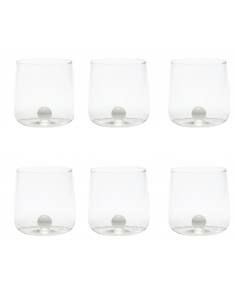 ZAFFERANO SET 6 BICCHIERI ACQUA 44 CL IN VETRO... 2