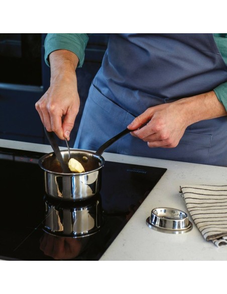 SAMBONET SCALDABURRO Ø 12 CM IN ACCIAIO - HOME CHEF