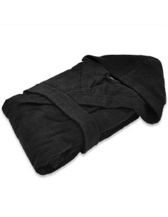 CA' D'ORO ACCAPPATOIO CON CAPPUCCIO IN SPUGNA DI PURO...