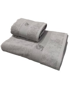 BLUMARINE SET 2 ASCIUGAMANI IN SPUGNA 100% COTONE -...