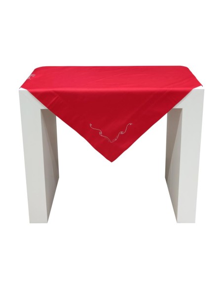 DAVID COPRITAVOLA 90 X 90 CM IN RASO 100% COTONE