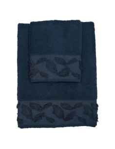 DAVID SET 2 ASCIUGAMANI VISO E OSPITE IN SPUGNA 100%... 2