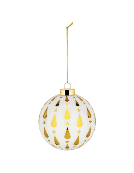 ALESSI PALLINA Ø 6 CM PER ALBERO NATALIZIO IN VETRO - DELIGHT