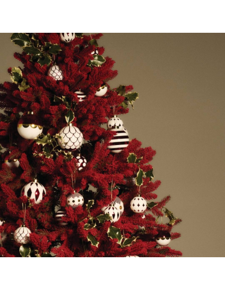 ALESSI PALLINA Ø 6 CM PER ALBERO NATALIZIO IN VETRO - DELIGHT