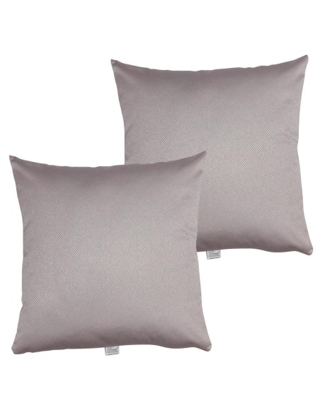 DAVID SET 2 CUSCINI ARREDO 42 X 42 CM IN TESSUTO JACQUARD