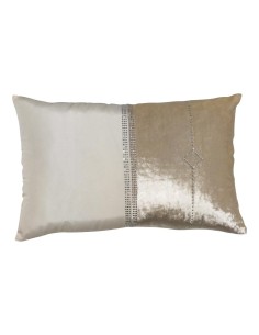 DAVID CUSCINO ARREDO RETTANGOLARE IN TAFFETÀ DI RASO 35 X...