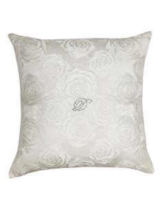 DAVID CUSCINO ARREDO 42 X 42 CM IN TESSUTO JACQUARD - ROSES