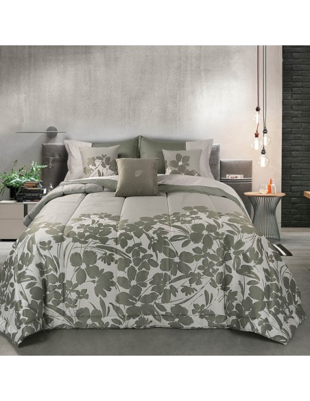 DAVID TRAPUNTA MATRIMONIALE 270 X 270 CM CON CUSCINI ARREDO - BYRON