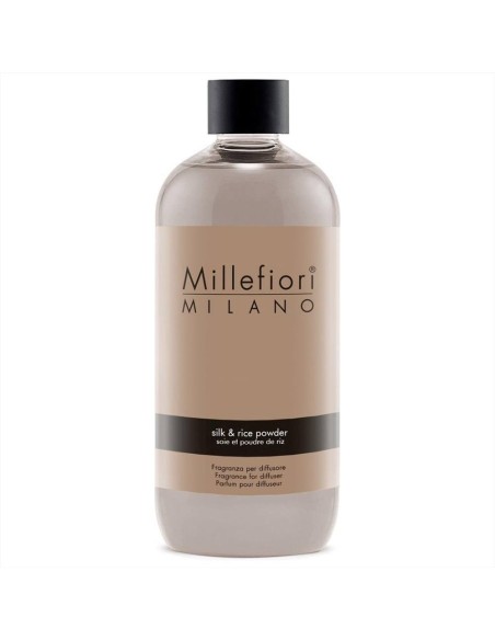 MILLEFIORI RICARICA PER DIFFUSORE 500 ML - SILK & RICE POWDER