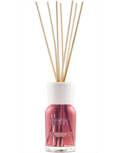 MILLEFIORI DIFFUSORE DI FRAGRANZA STICK 100 ML - AMBRA & ROSA