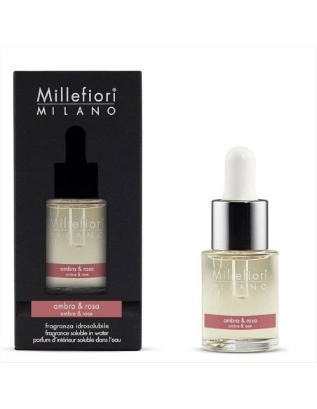 MILLEFIORI RICARICA IDROSOLUBILE 15 ML - AMBRA & ROSA
