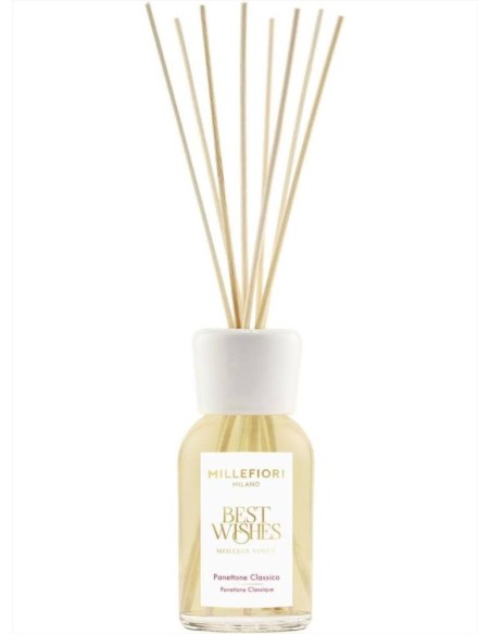 MILLEFIORI COFANETTO REGALO DIFFUSORE 100 ML + SPRAY 150 ML - PANETTONE CLASSICO