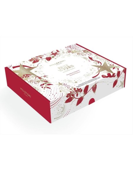 MILLEFIORI COFANETTO REGALO DIFFUSORE 100 ML + SPRAY 150 ML - PANETTONE CLASSICO