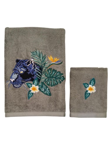 DEA COPPIA ASCIUGAMANI VISO E OSPITE IN SPUGNA...