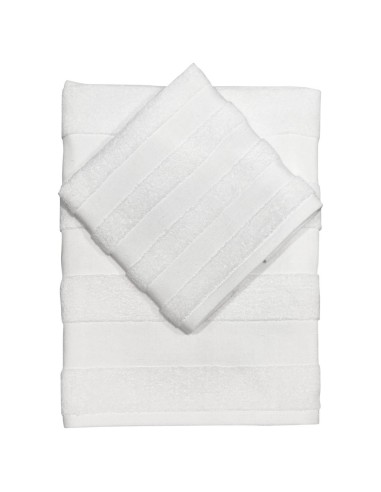 DEA COPPIA ASCIUGAMANI VISO E OSPITE IN SPUGNA...