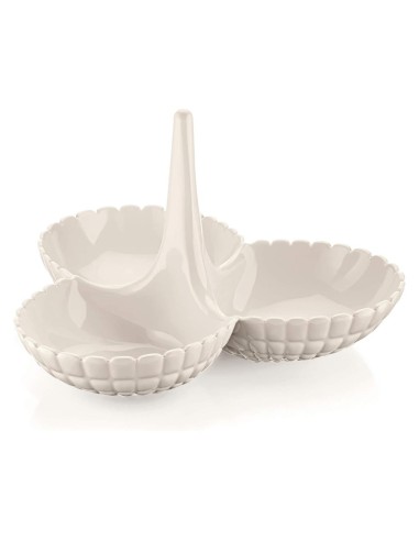 GUZZINI ANTIPASTIERA 3 CIOTOLE - TIFFANY