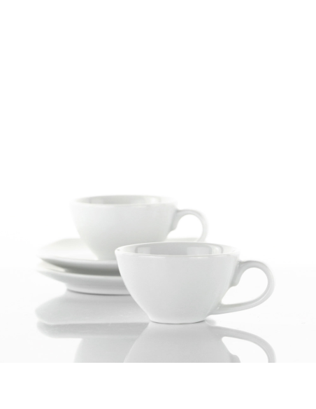 WEISSESTAL SET 2 TAZZE CAFFE CON PIATTINI - SQUARE