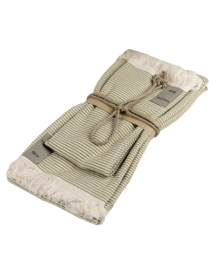 FAZZINI SET 2 ASCIUGAMANI VISO E OSPITE IN MICROSPUGNA -... 2