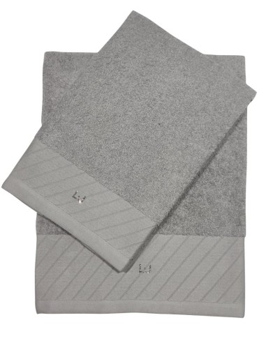 LIU JO SET 2 ASCIUGAMANI IN SPUGNA DI COTONE -...