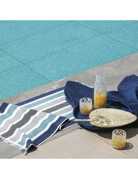 FAZZINI SET 2 ASCIUGAMANI IN SPUGNA - GRADAZIONI