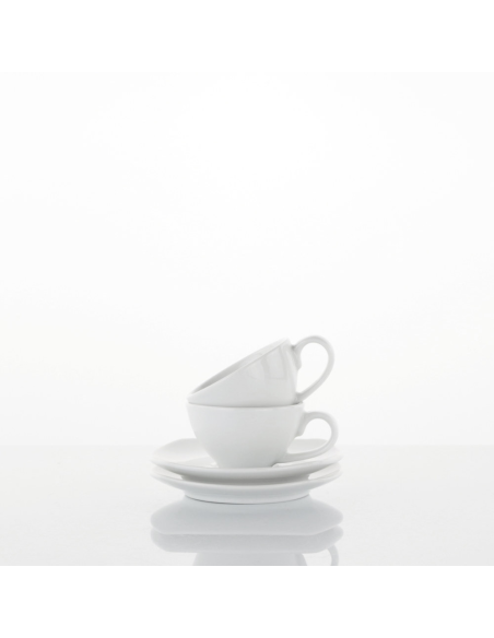 WEISSESTAL SET 2 TAZZE CAFFE CON PIATTINO - SQUARE