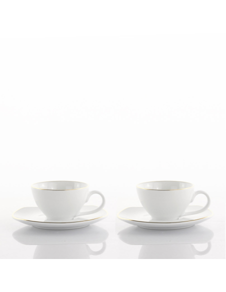 WEISSESTAL SET 2 TAZZE CAFFE 100 ML - SQUARED