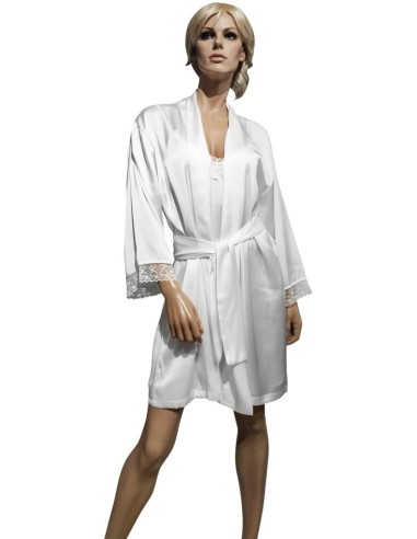 FILO D'ANGELO COMPLETO DONNA LINGERIE IN RASO -...