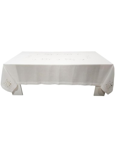 DEA TOVAGLIA 12 POSTI TAVOLA IN LINO CON...