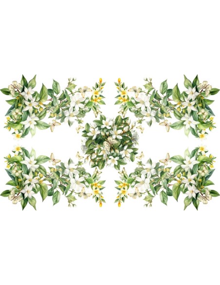 DIGITAL LAB TOVAGLIA IN PANAMA DI COTONE - JASMIN