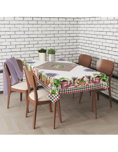 DIGITAL LAB TOVAGLIA IN PANAMA DI COTONE - SPEZIE