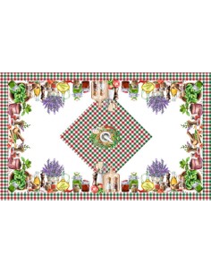 DIGITAL LAB TOVAGLIA IN PANAMA DI COTONE - SPEZIE 2