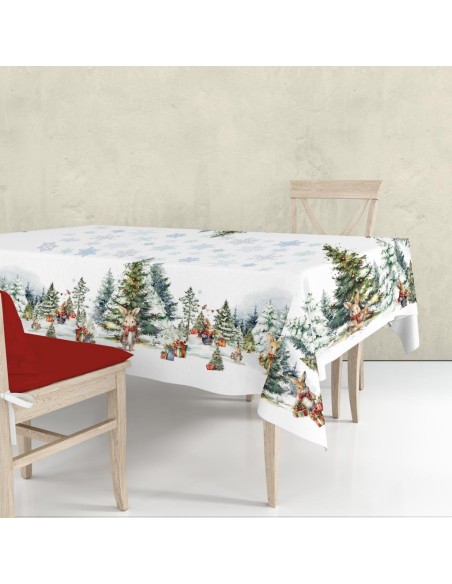 DIGITAL LAB TOVAGLIA NATALIZIA IN PANAMA DI COTONE - BUNNY