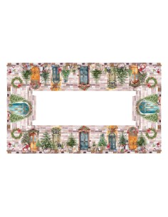 DIGITAL LAB TOVAGLIA NATALIZIA IN PANAMA DI COTONE - DOORS 2