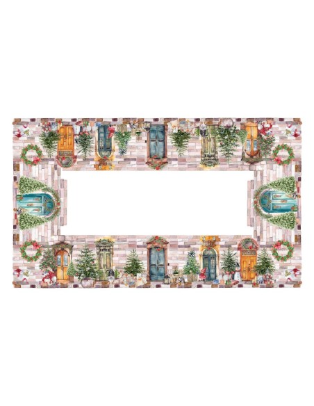 DIGITAL LAB TOVAGLIA NATALIZIA IN PANAMA DI COTONE - DOORS