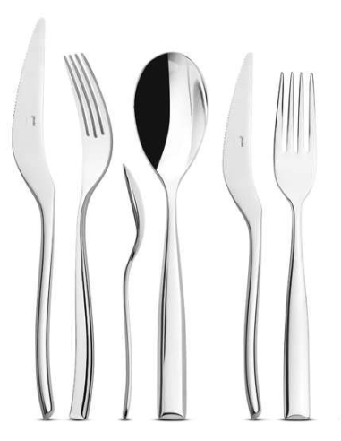 GIANNINI SET 6 FORCHETTE FRUTTA - ROMA