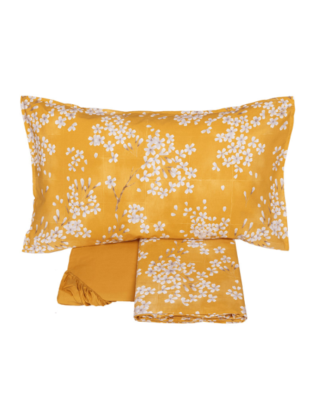 FAZZINI COMPLETO LENZUOLA 2 PIAZZE IN PERCALLE - KIMONO
