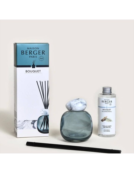 MAISON BERGER DIFFUSORE A STICK 180 ML + FRAGRANZA 200 ML - MINERAL BLU